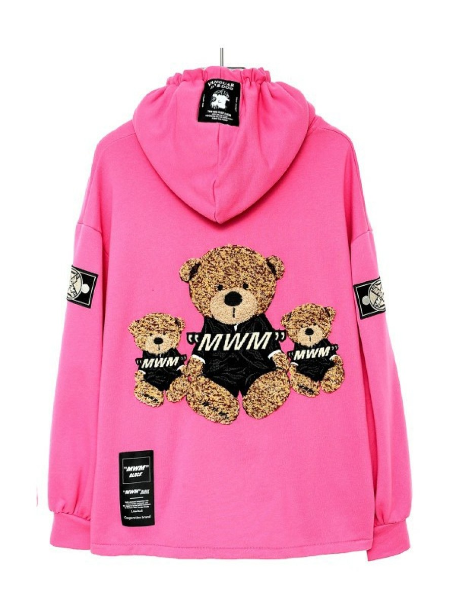 MUJER MWM Sudadera Teddy Con Capucha