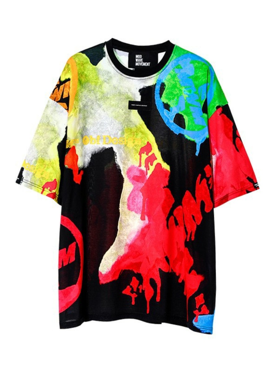 MUJER MWM Camiseta Multicolor Tie Dye