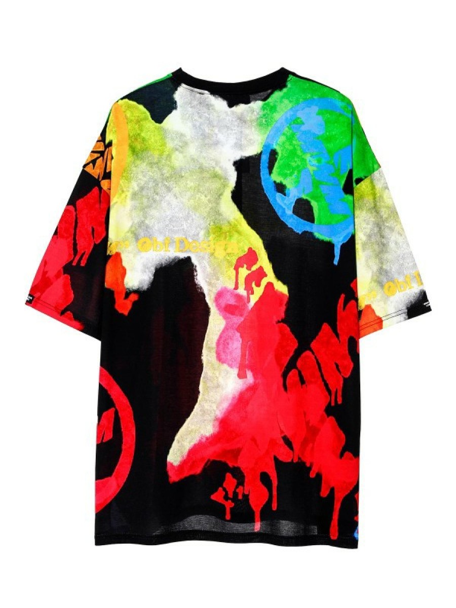 MUJER MWM Camiseta Multicolor Tie Dye