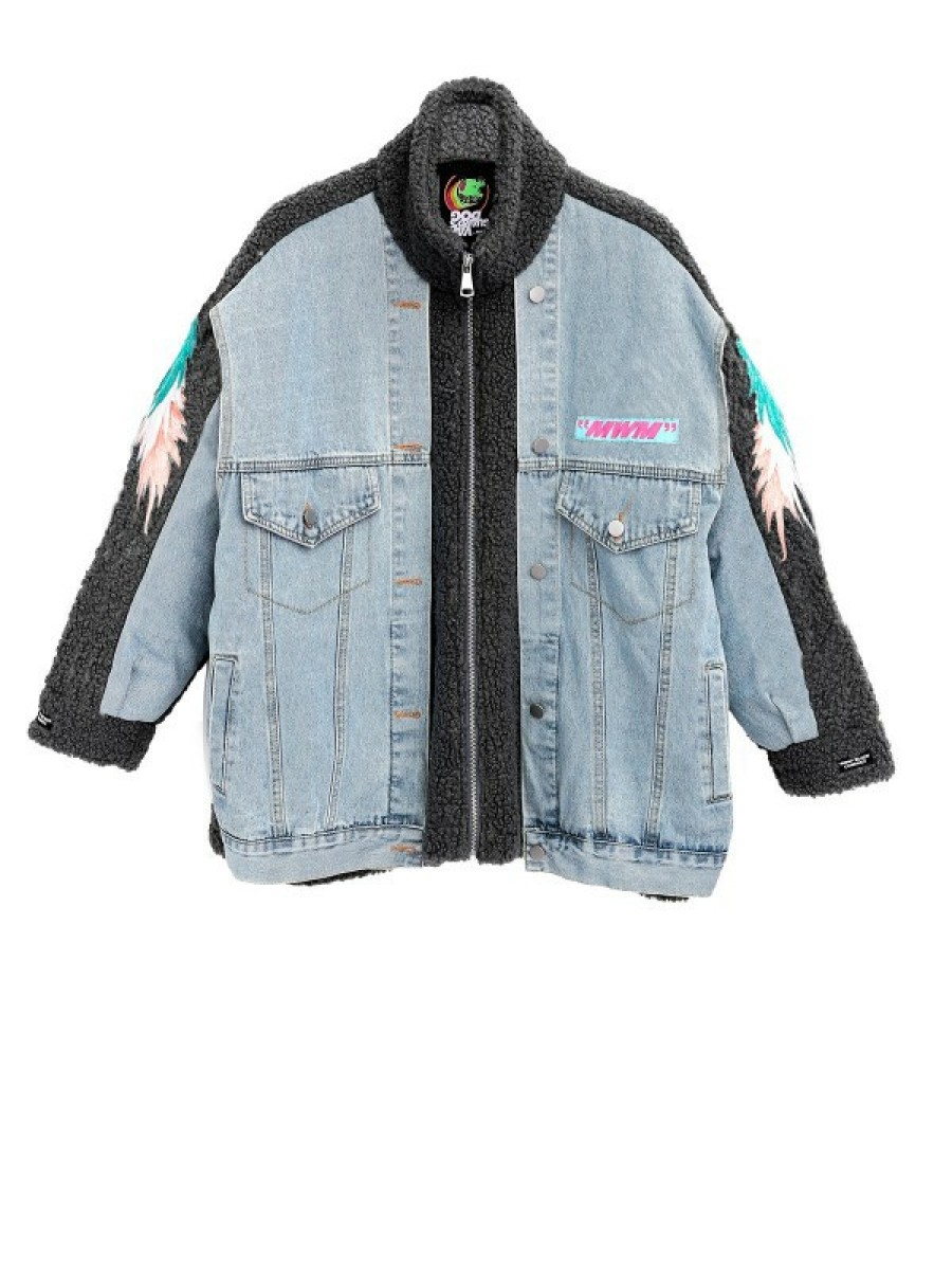 MUJER MWM Wings Denim Coat