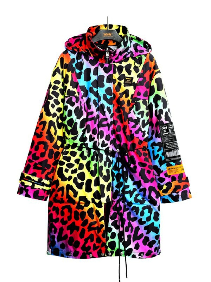 MUJER MWM Abrigo Puffer Parka Animal Print