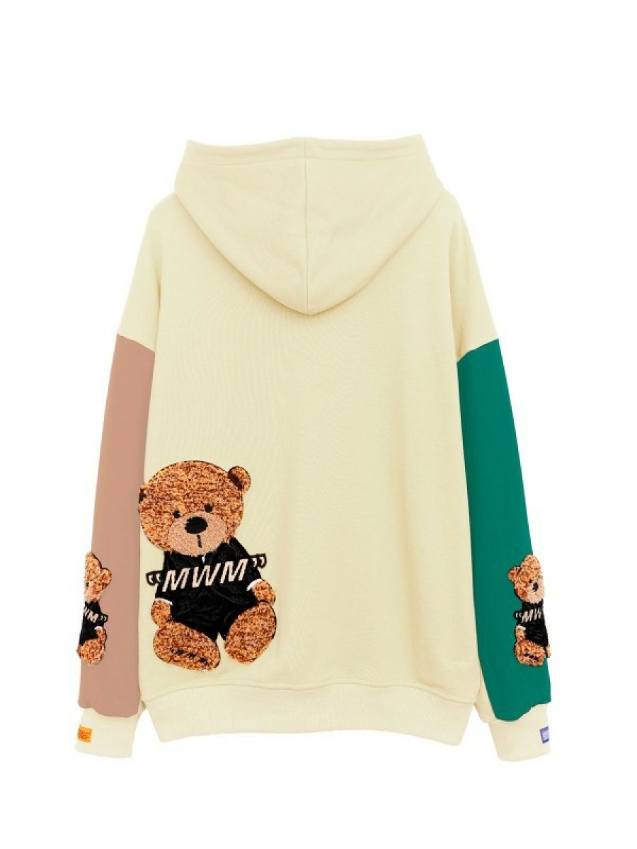 MUJER MWM Sudadera Teddy Con Capucha