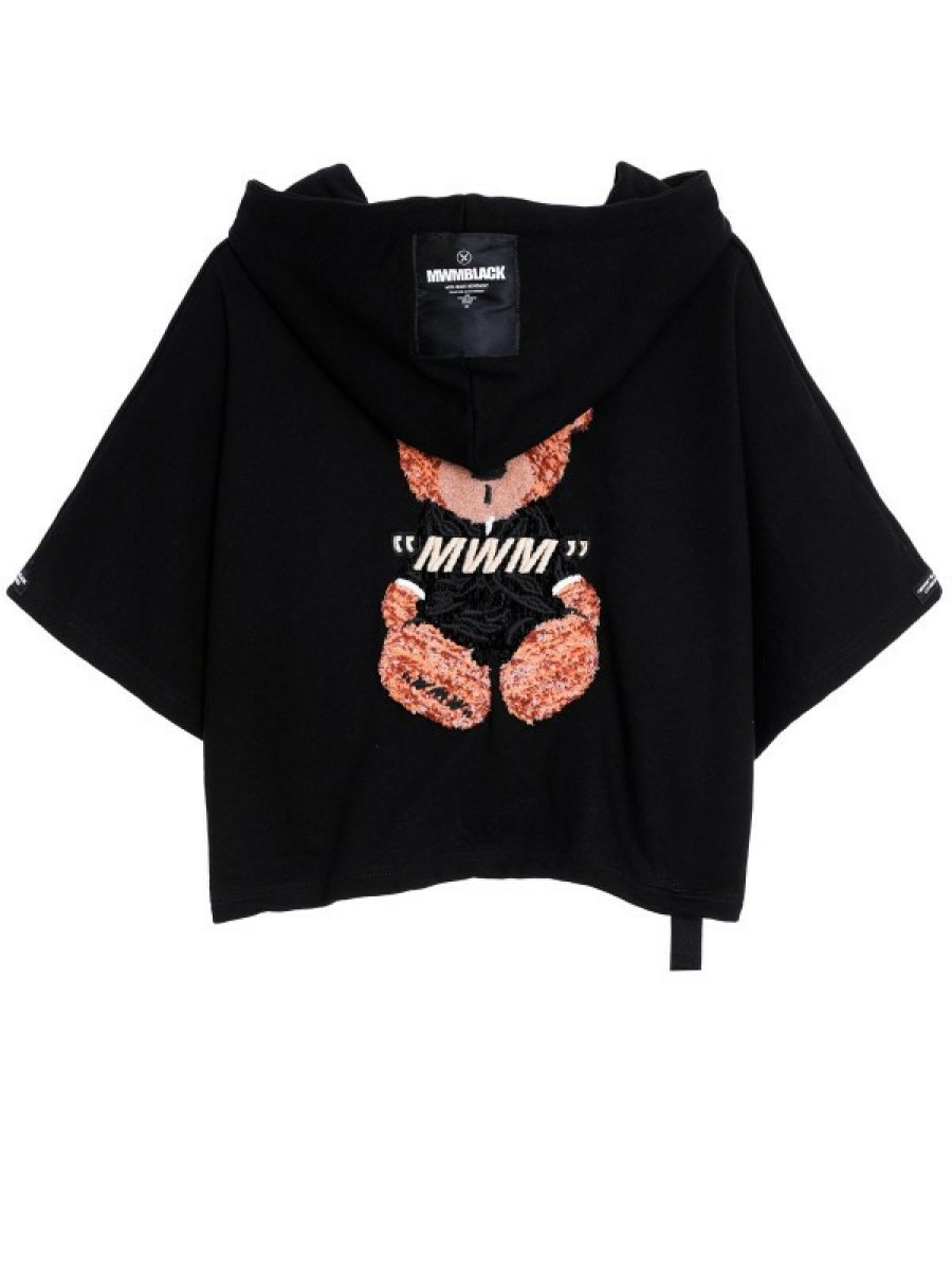 MUJER MWM Sudadera Teddy Crop